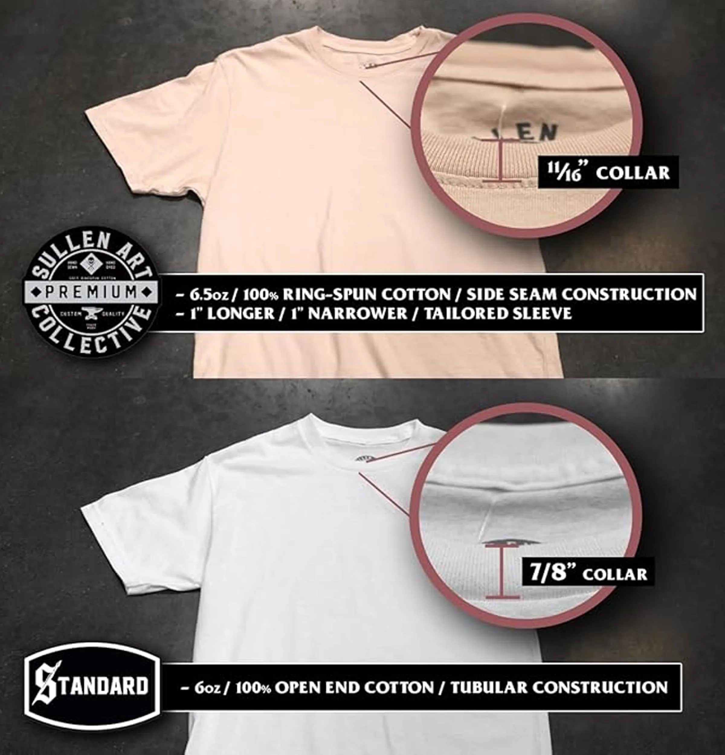 Sullen Art Collective No Evil Standard Fit SCM6883 Short Sleeve Men`s T-shirt