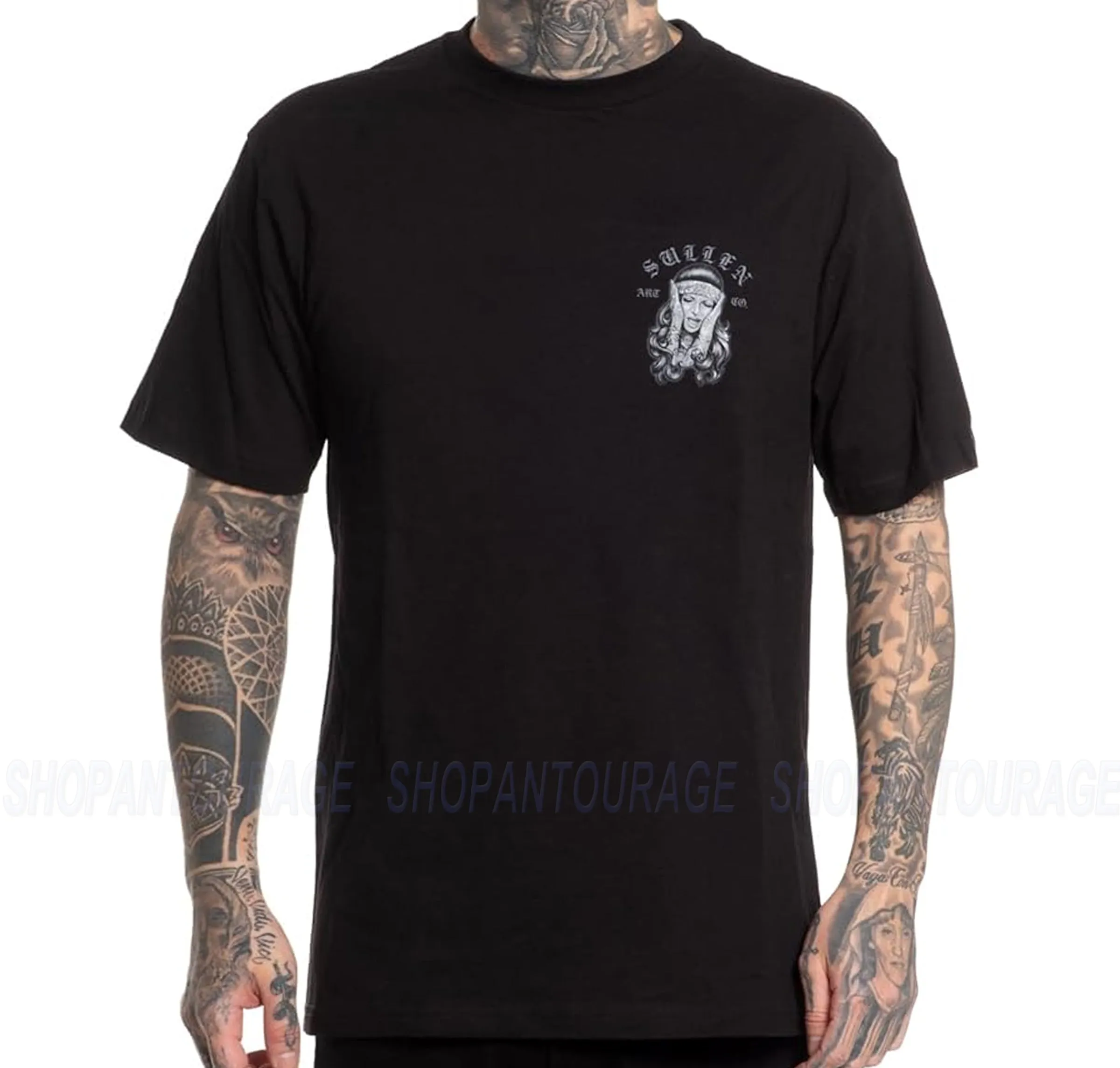Sullen Art Collective No Evil Standard Fit SCM6883 Short Sleeve Men`s T-shirt
