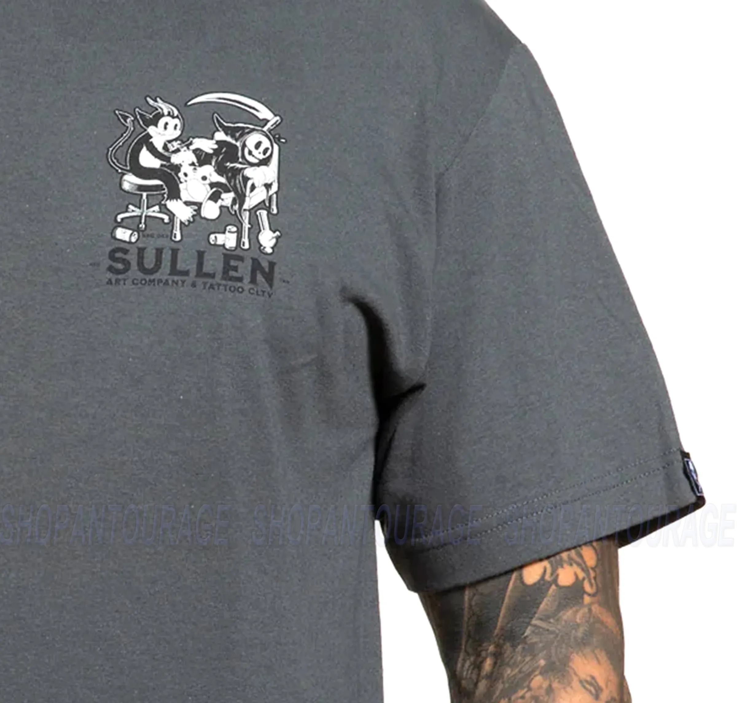 Sullen Art Collective No Pain Standard Fit SCM5206 Short Sleeve Men`s T-shirt