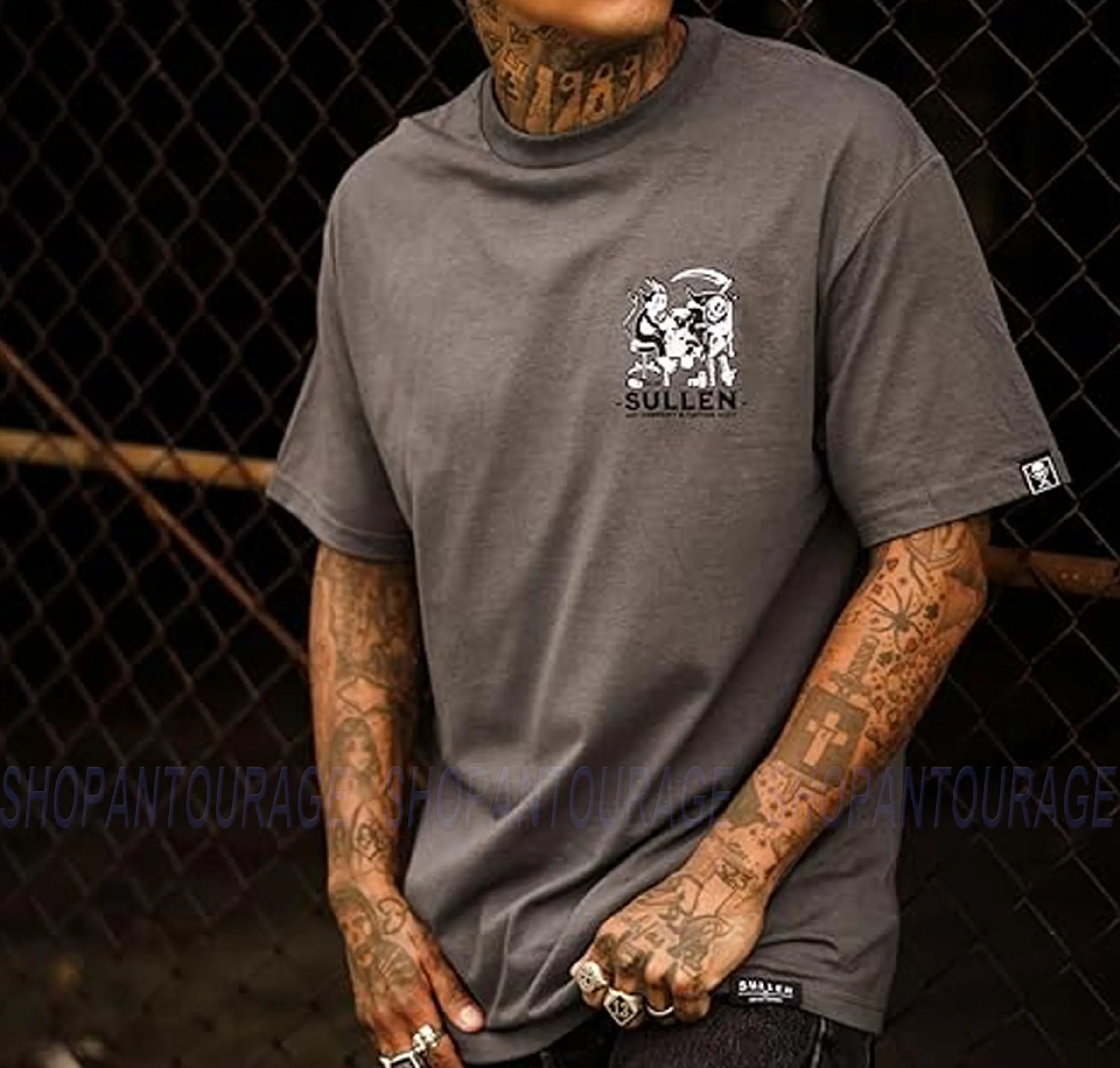 Sullen Art Collective No Pain Standard Fit SCM5206 Short Sleeve Men`s T-shirt
