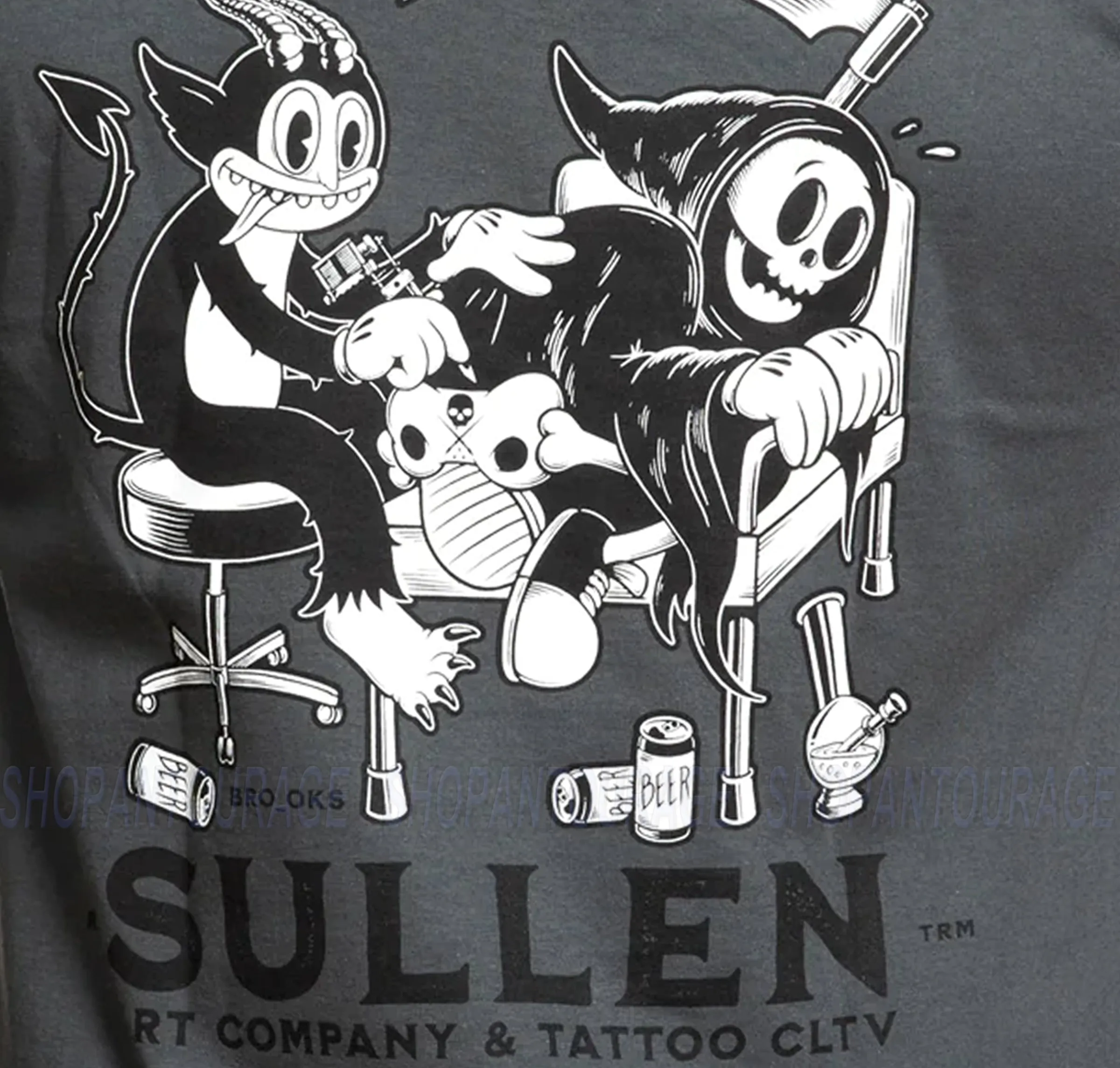Sullen Art Collective No Pain Standard Fit SCM5206 Short Sleeve Men`s T-shirt