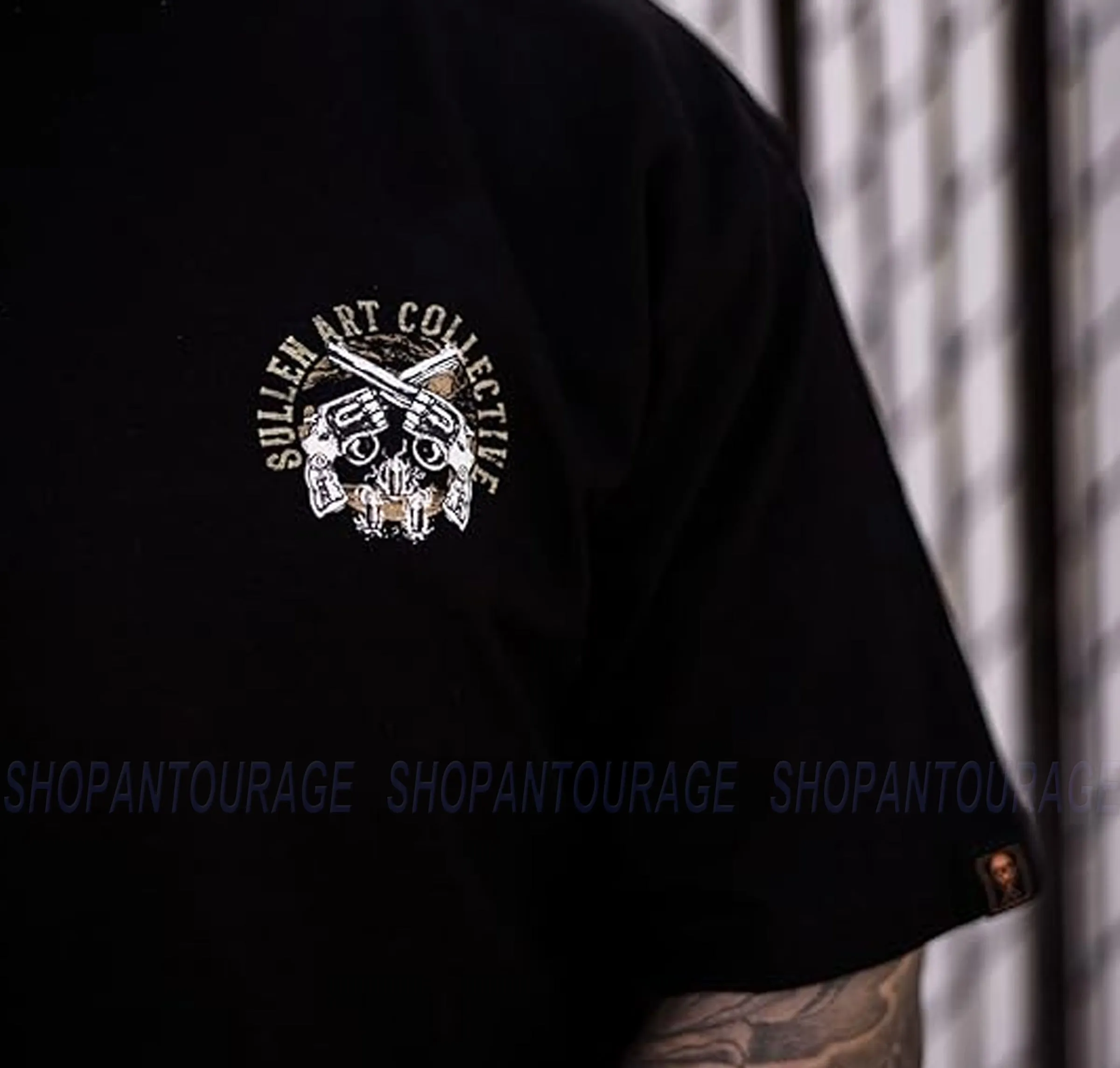 Sullen Art Collective Outlaw Standard Fit SCM7021 New Short Sleeve Men`s T-shirt