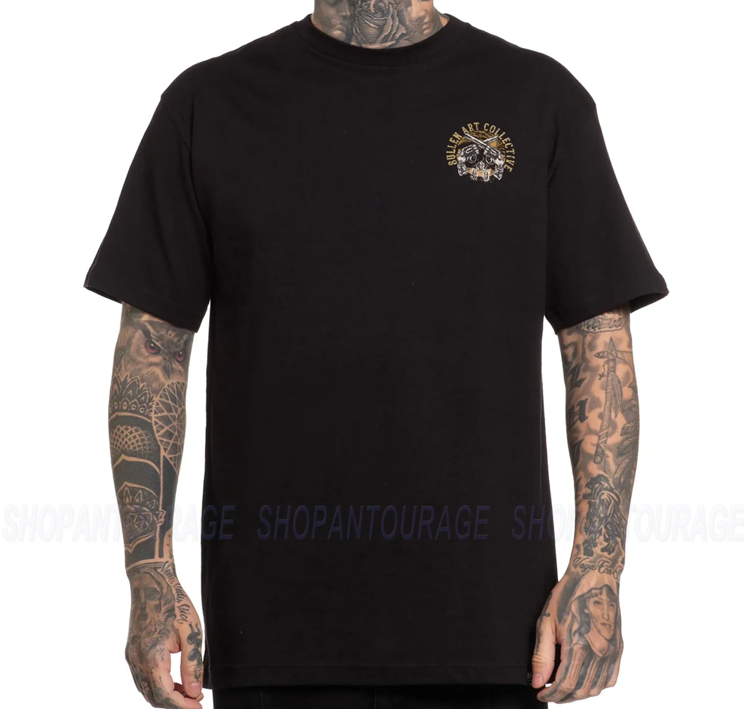 Sullen Art Collective Outlaw Standard Fit SCM7021 New Short Sleeve Men`s T-shirt