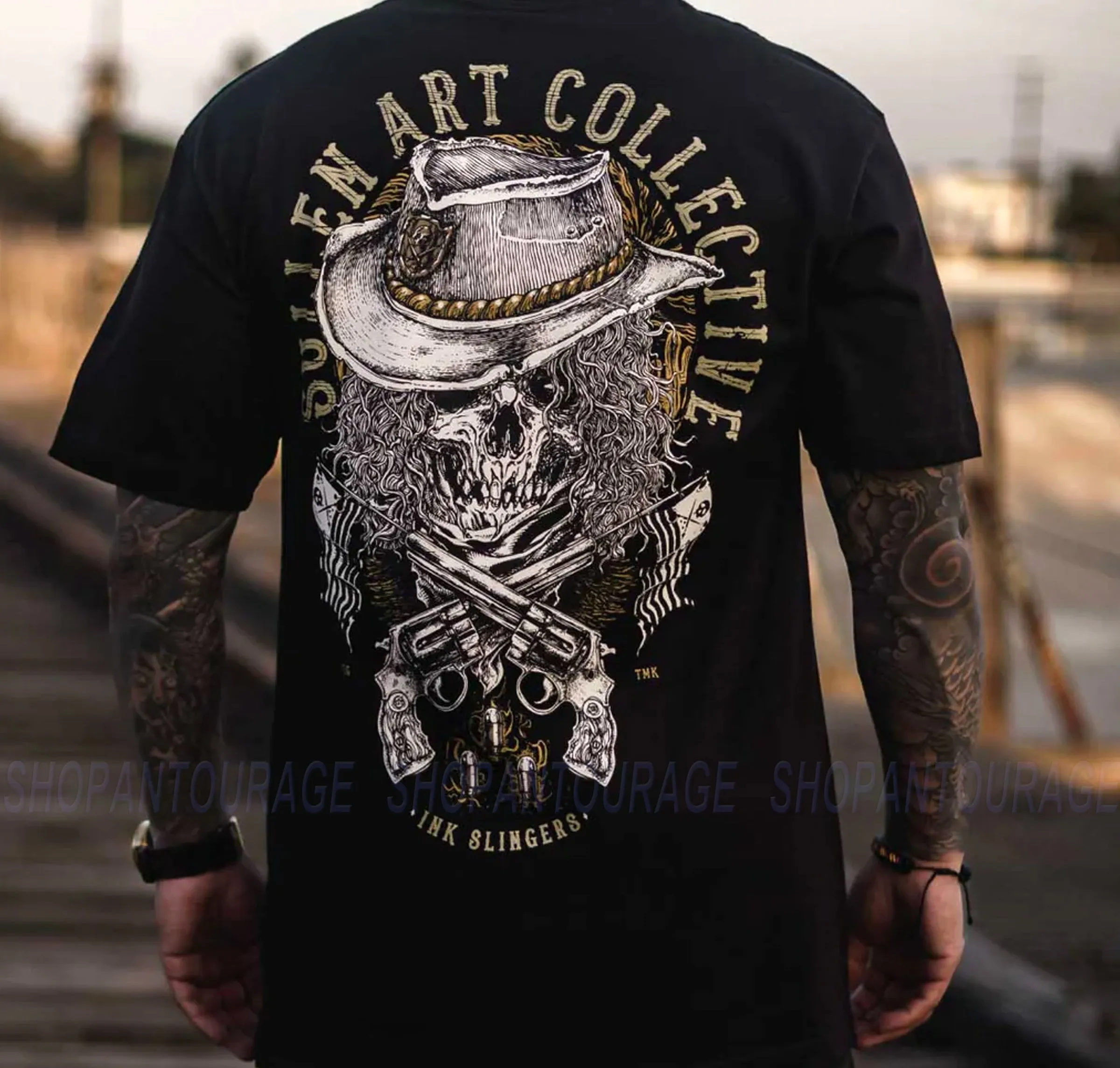 Sullen Art Collective Outlaw Standard Fit SCM7021 New Short Sleeve Men`s T-shirt