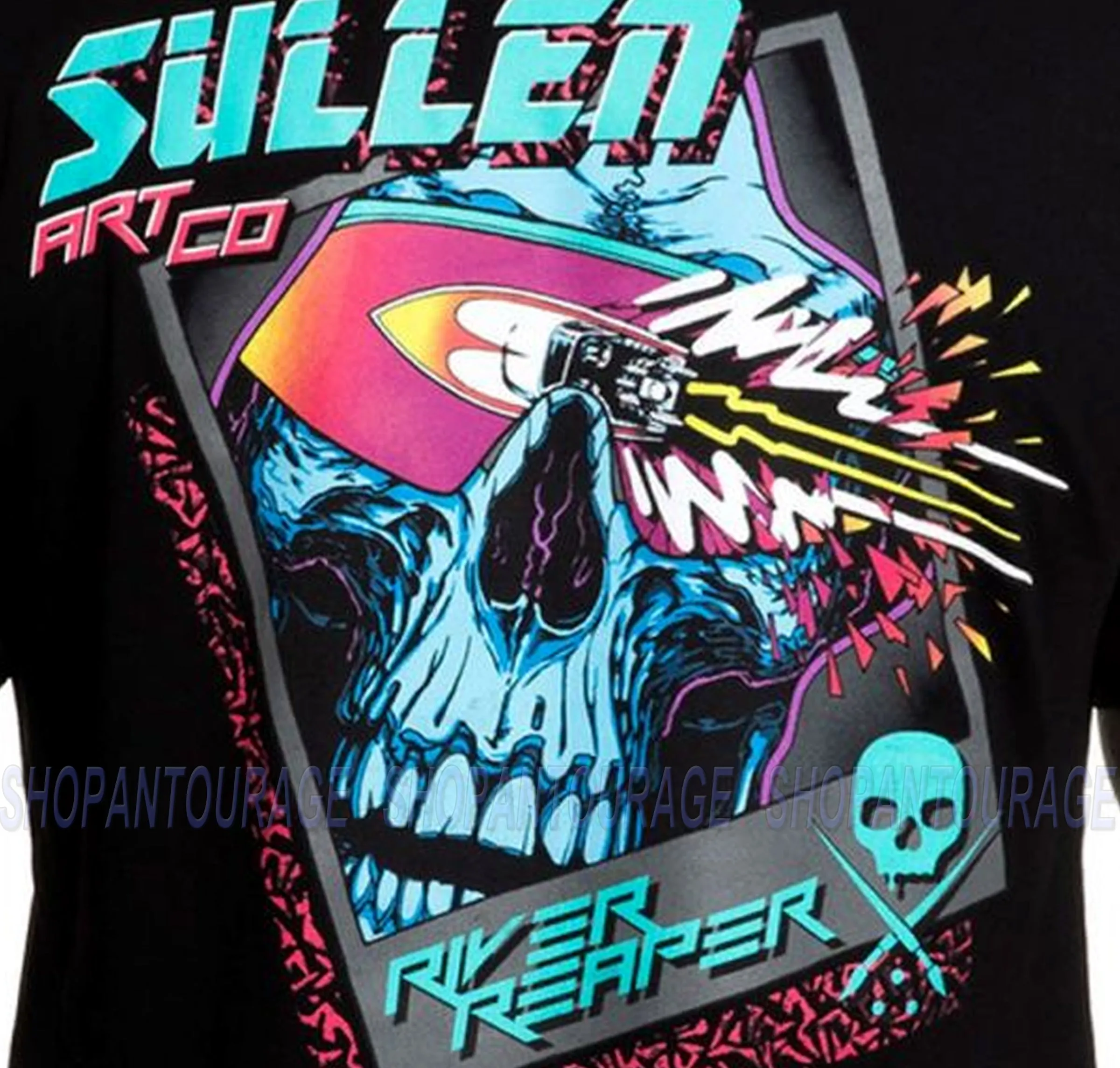 Sullen Art Collective River Blaster SCM4270 Standard Short Sleeve Men`s T-shirt