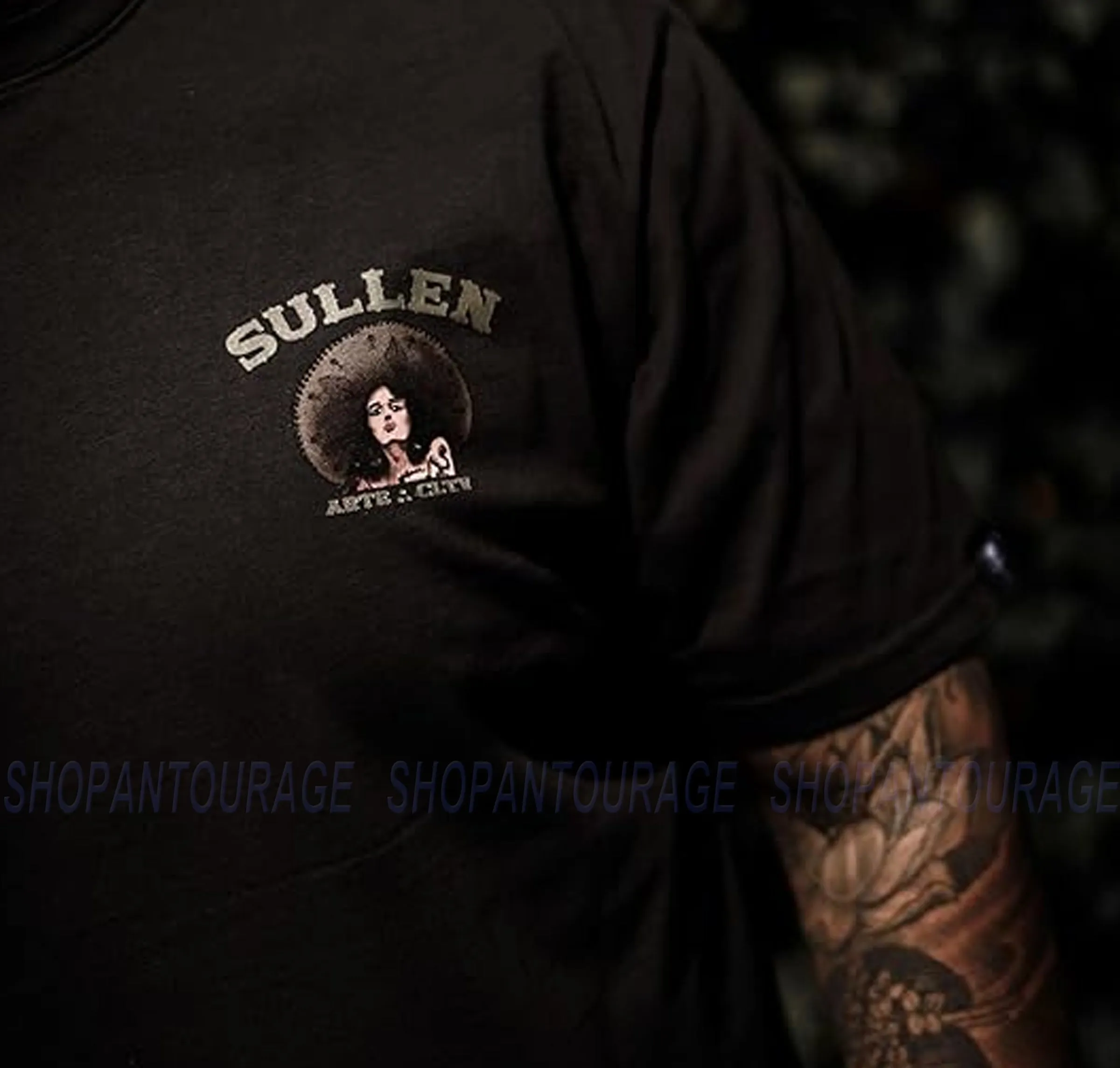 Sullen Guns Blazing Premium Fit SCM6701 Short Sleeve T-shirt For Men | 2 Colors