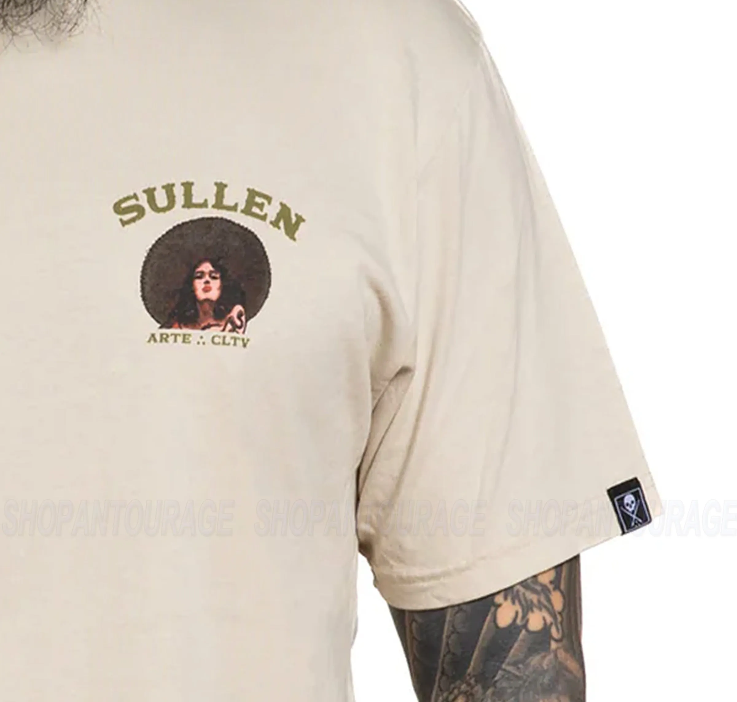 Sullen Guns Blazing Premium Fit SCM6701 Short Sleeve T-shirt For Men | 2 Colors