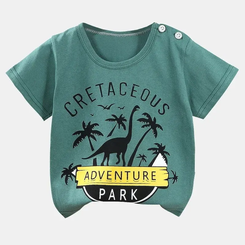 Summer Cartoon Short Sleeve T Shirts