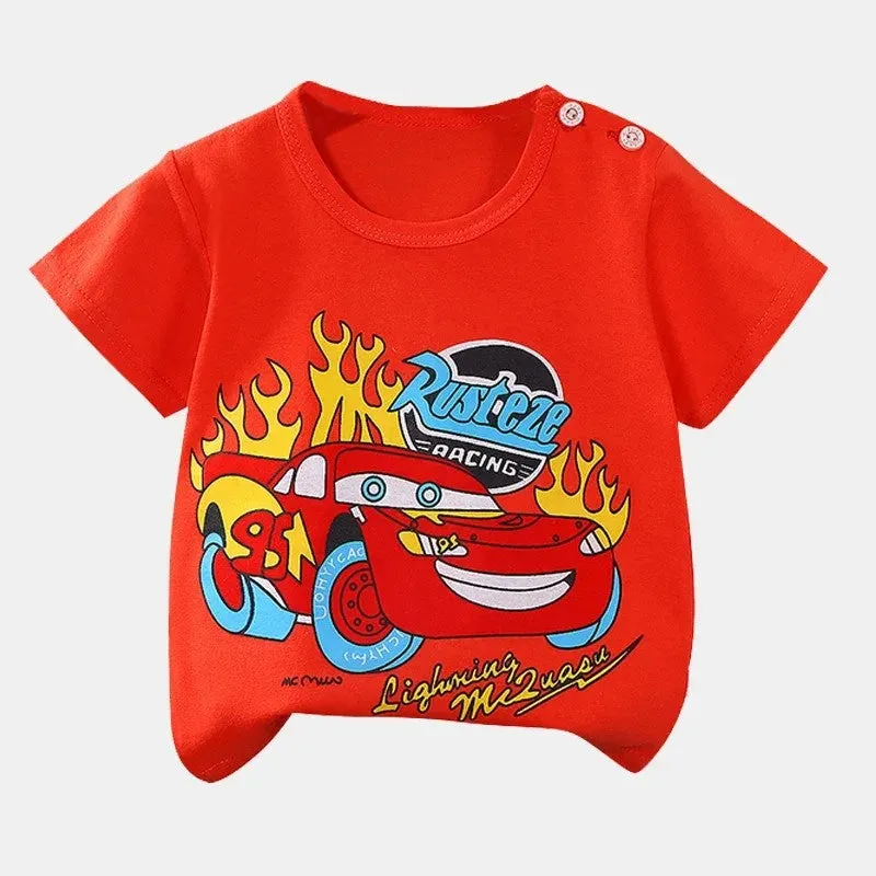 Summer Cartoon Short Sleeve T Shirts
