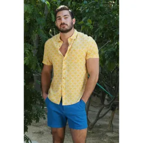 The Palmilla Perfect Cut Short Sleeve Button-Down Shirt