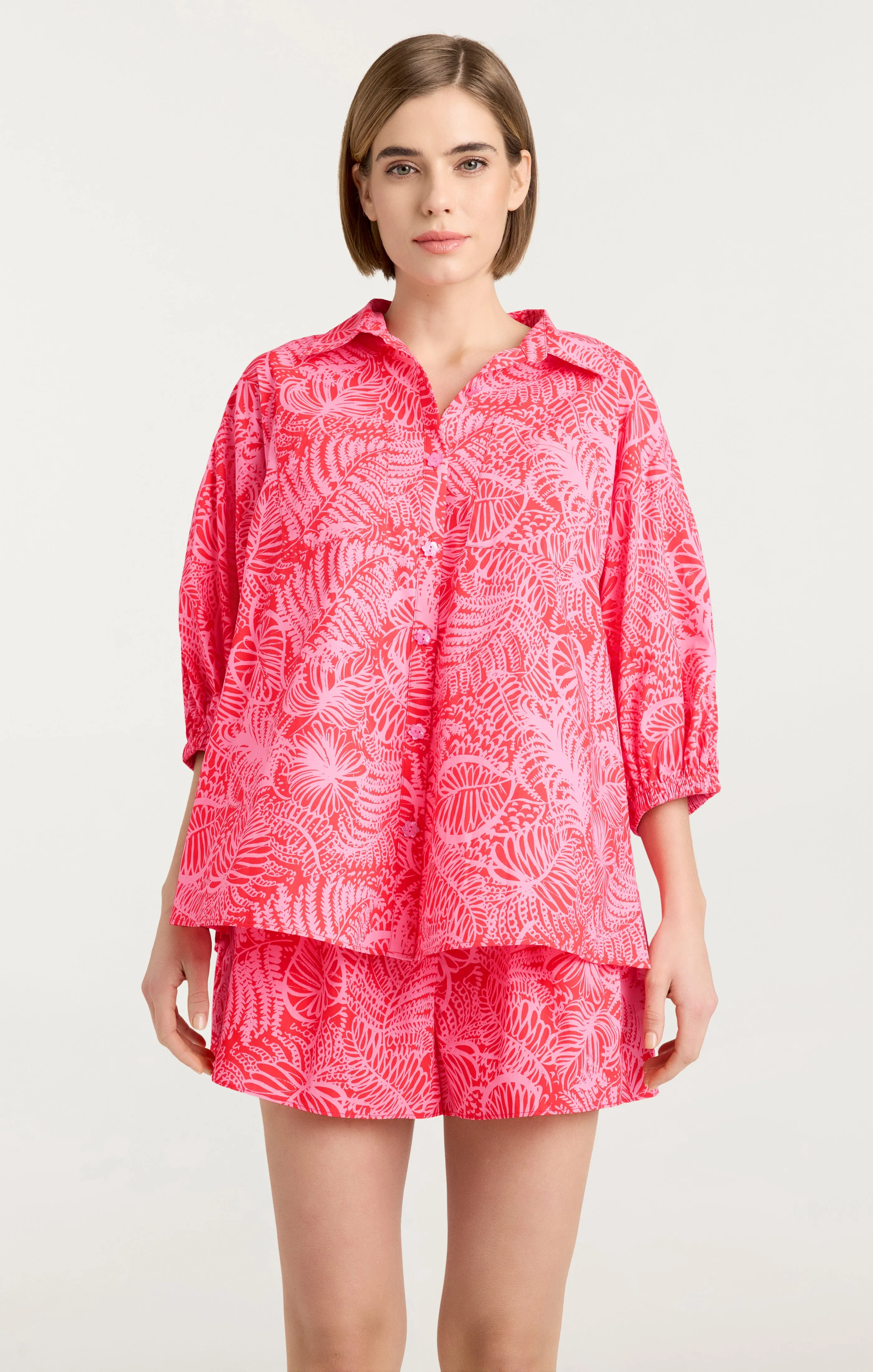 Tropical Inkblot Jacques Top