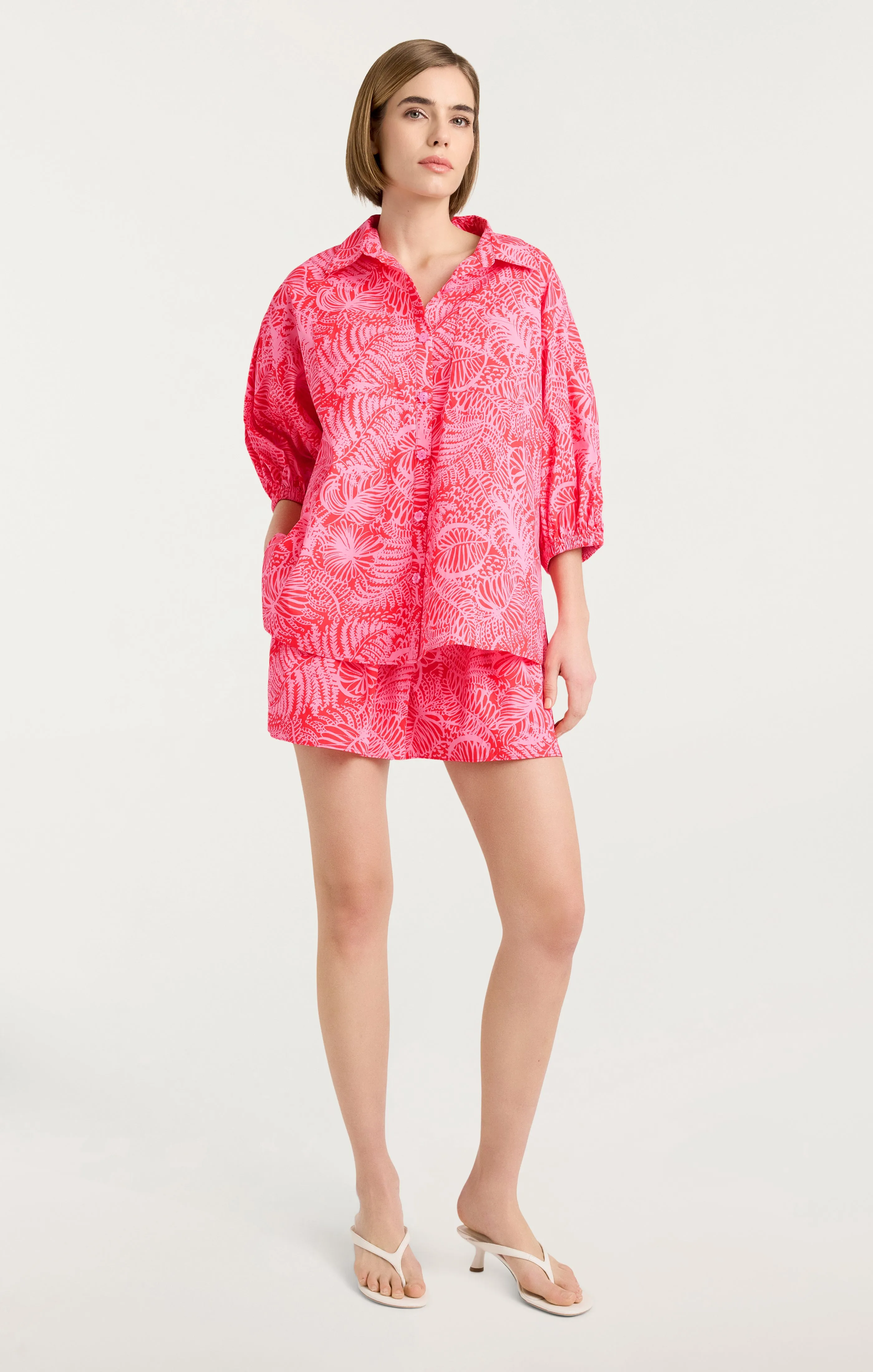 Tropical Inkblot Jacques Top