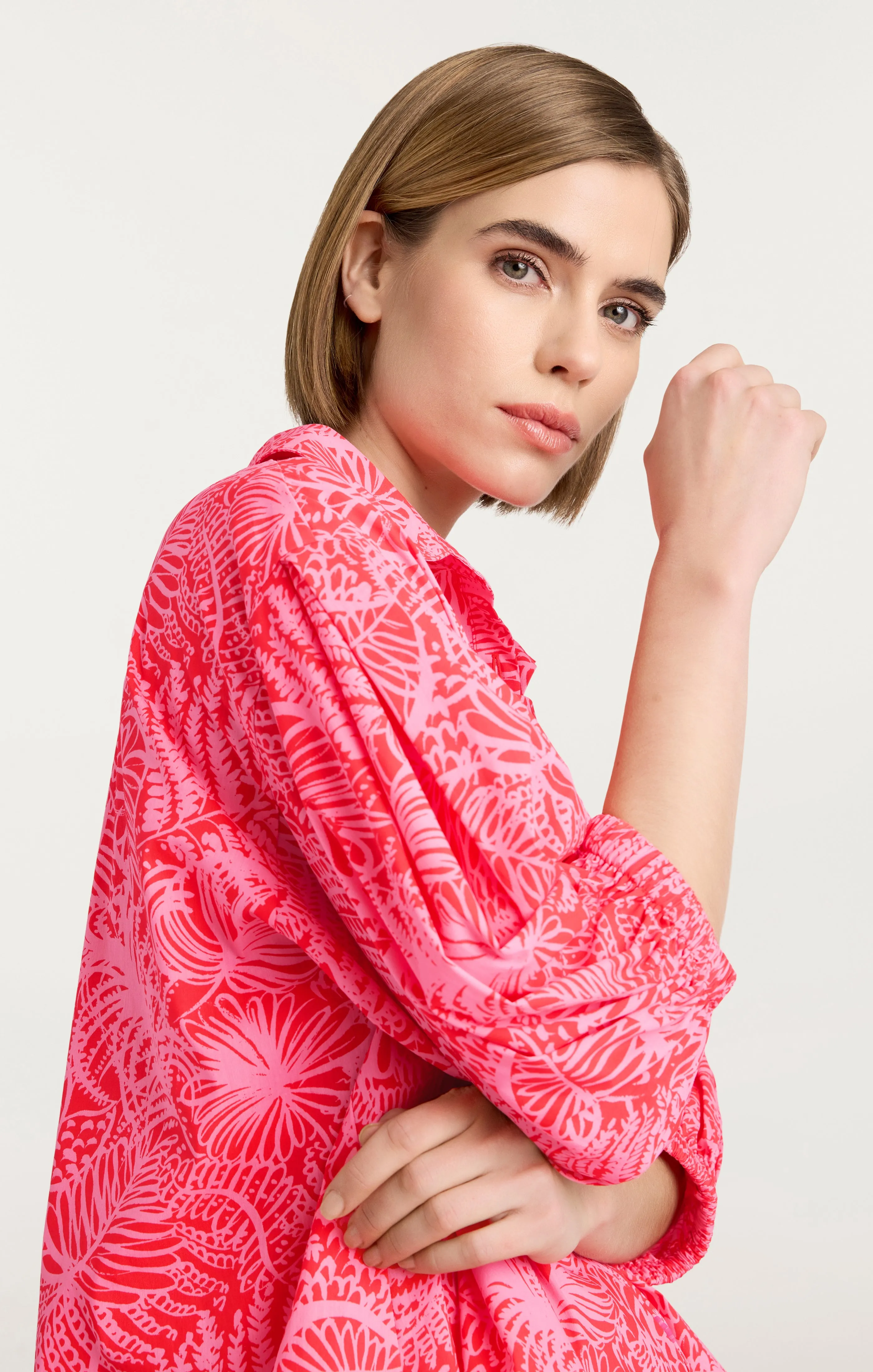 Tropical Inkblot Jacques Top