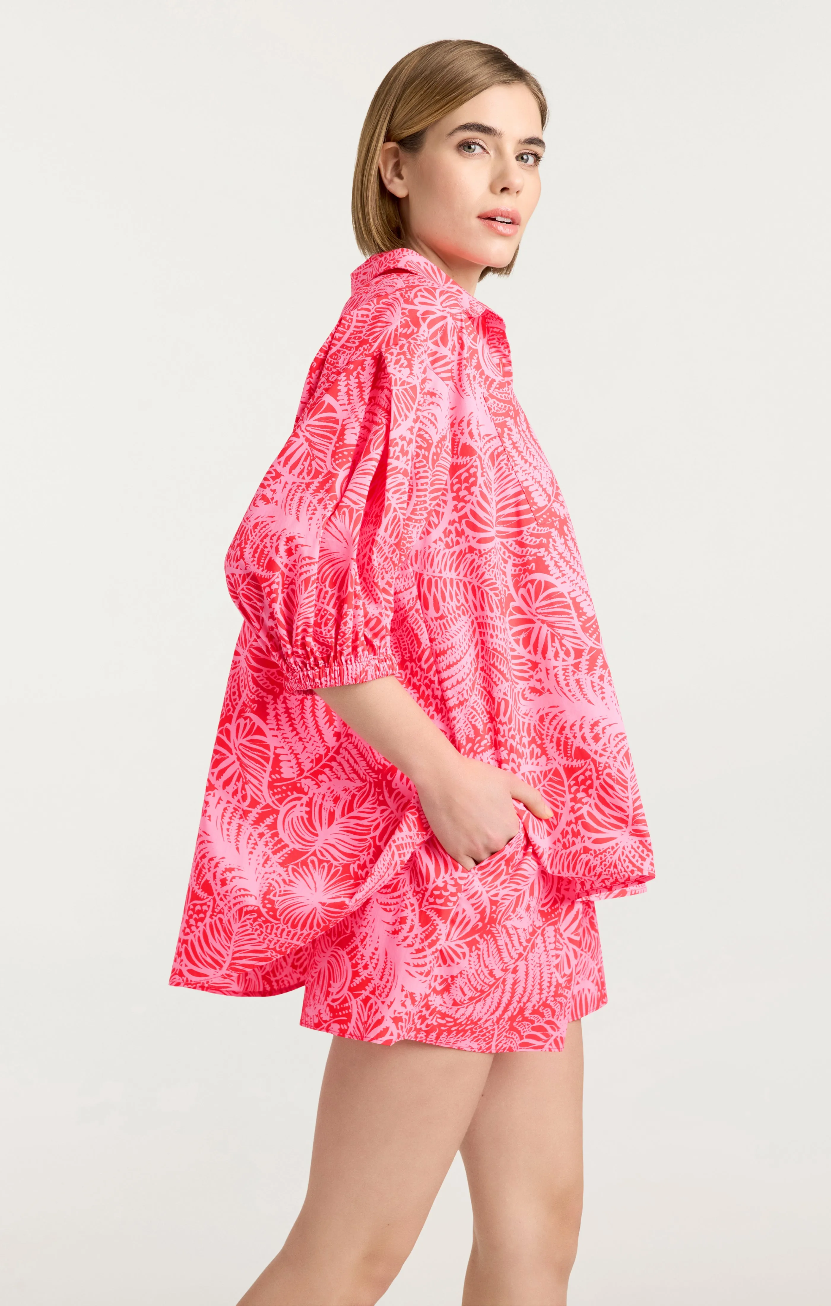 Tropical Inkblot Jacques Top