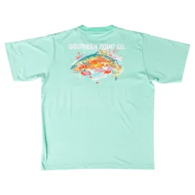 Trout Watercolor SHORT SLEEVE TEE FINAL SALE