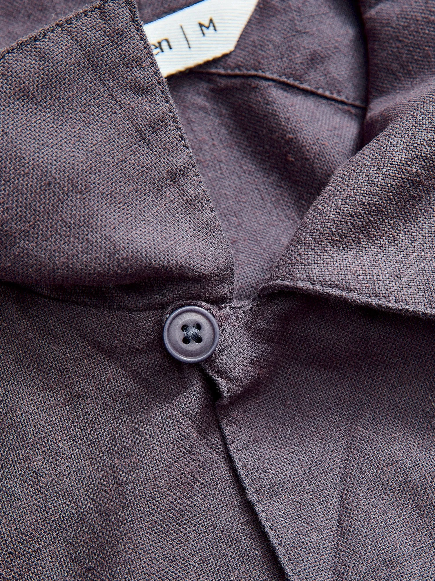 Vacation Shirt in Plum Handstitch