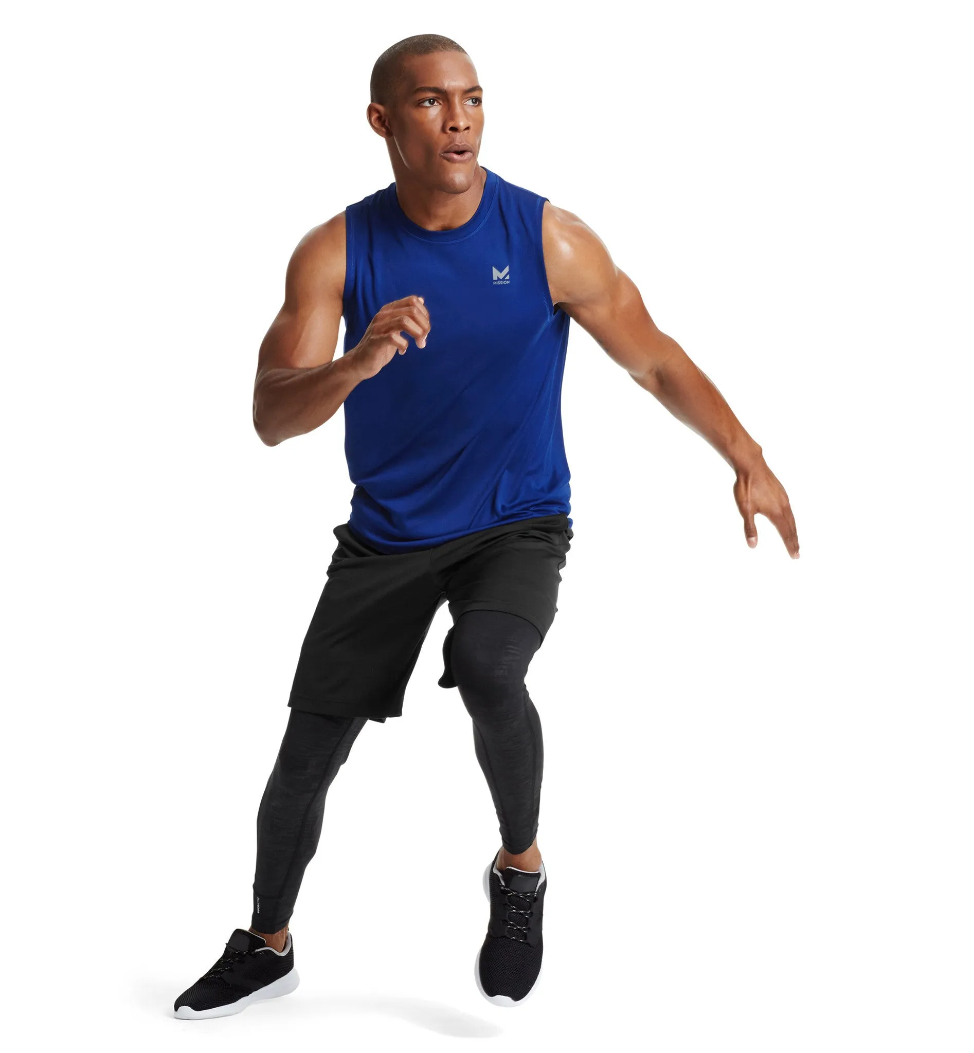VaporActive Alpha Sleeveless T-Shirt | Estate Blue