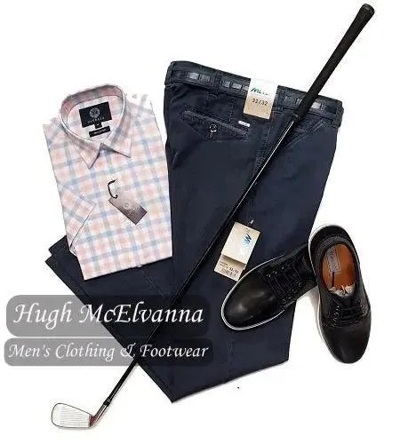 Viyella Short Sleeve Check Shirt Style: VY8534H-526