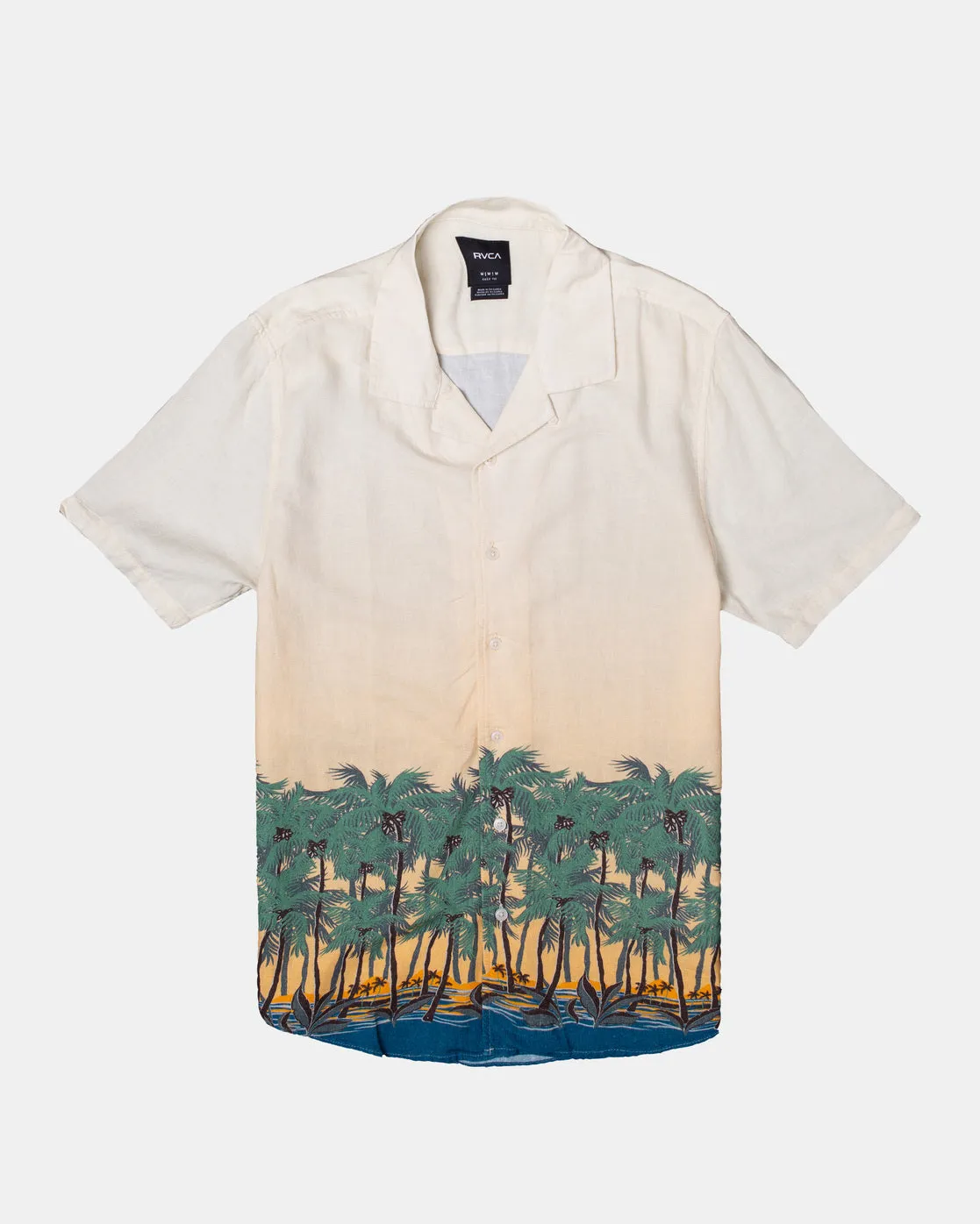 Wasted Palms Short Sleeve Shirt - Buttermilk