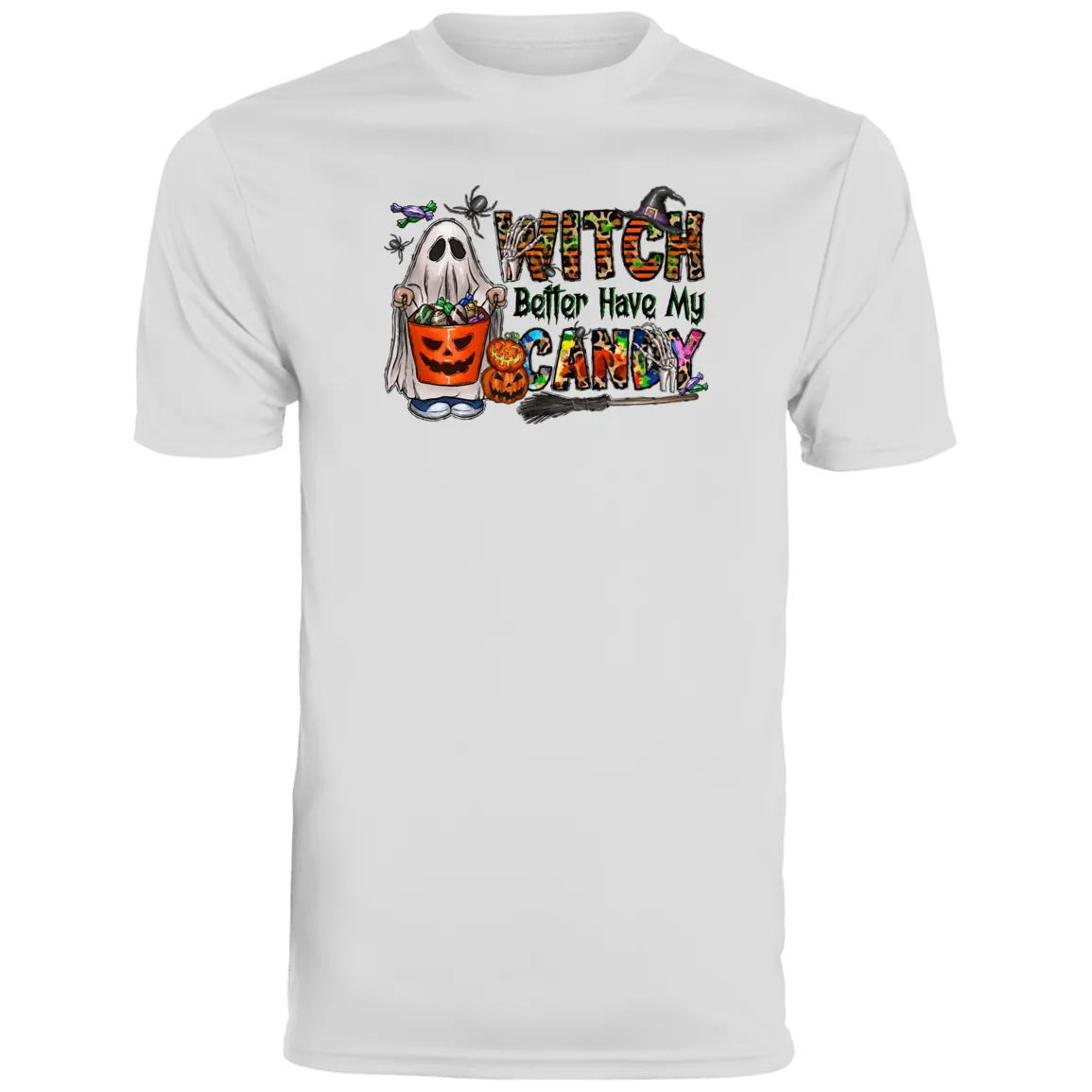 Witch Better Have Candy Youth Moisture-Wicking Tee