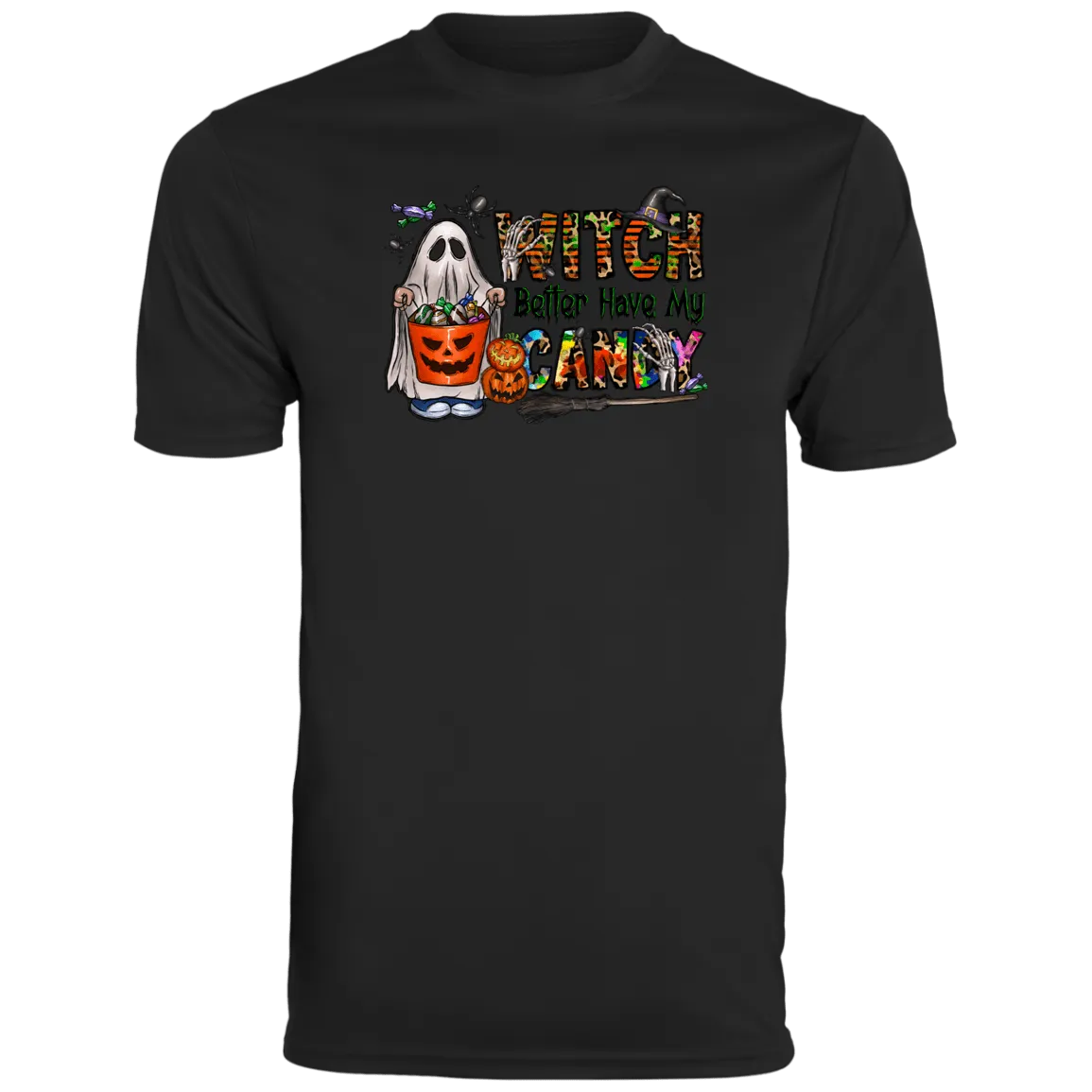 Witch Better Have Candy Youth Moisture-Wicking Tee