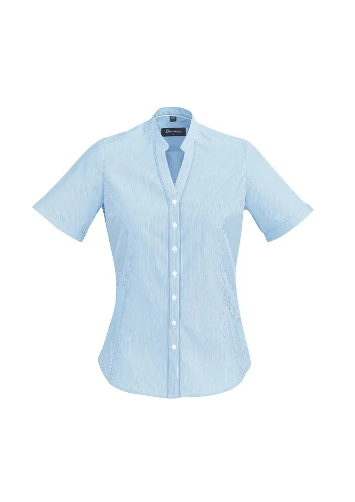 Womens Bordeaux Short Sleeve Shirt