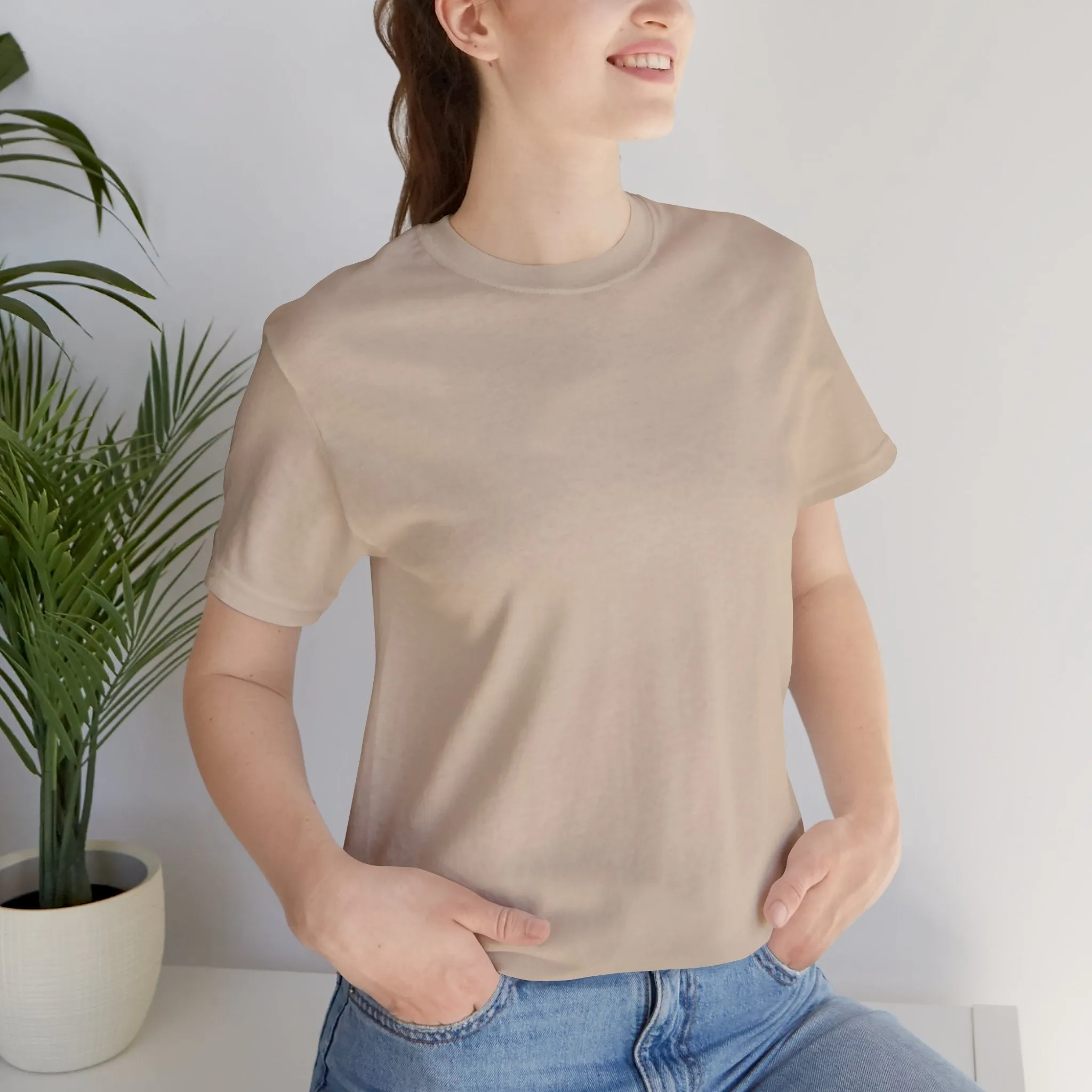 Womens Tan T Shirts Premium Casual Short Sleeve Shirts Oversized Tops